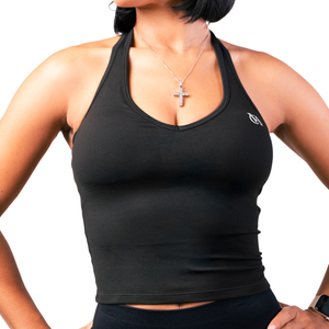 VEYA HALTER SCULPT TOP